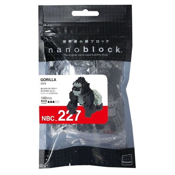 Gorilla Mini - Building Sets by Nanoblock (NBC227)