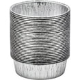 thumbnail image 6 of Displastible 8” Dutch Oven Liners Aluminum Pans for Cakes, Lasagna & Breads, 10-Pack, 6 of 7