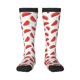thumbnail image 1 of Fotbe Watermelon Calcetas Divertidas Estampadas para Hombre y Mujer, Calcetas de Algodón hasta la Rodilla para Caminar, Correr, Enfermería y Embarazo, 1 of 6