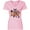 AD-Pink, variant on Inktastic Halloween Boo with Spiders in Web Women's V-Neck T-Shirt