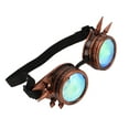 thumbnail image 2 of Rainbow Steampunk Goggles Halloween Hebilla Exquisita Tamaño libre Alta elasticidad Ajustable Nariz Caleidoscopio Goggles para decoración para niños ANGGREK Otros, 2 of 8