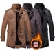 thumbnail image 2 of Marca de moda WINSTAND 2023 chaqueta de cuero con cuello de piel chaqueta de hombre marea Otoño e invierno chaquetas de cuero para hombre más terciopelo, 2 of 5