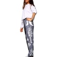 thumbnail image 5 of Idoravan Women's Plus Size Pants Clearance Womens Casual Autumn Winter New Loose Splicing Printing Color Contrast Sweatpants, 5 of 5