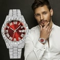thumbnail image 3 of Staron under $5 Men's Fashion Watch Stainless Steel, Casual Dress Wristwatch with Roman Numerals, Quartz Watch with Calendar Function, 3 of 6