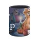 thumbnail image 3 of La Dama y el Vagabundo-theme Cylinder Pen Holder Pencil Organizer with Flannel Lining PVC Leather Material Cardboard Base for study work 10*8CM, 3 of 6