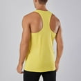thumbnail image 4 of JTieacloth Mens T Shirt Men's Plus Size Fitness Vest Men's Outdoor Lightweight Breathable Racing Vest Pressed Rubber Running Vest, 4 of 6