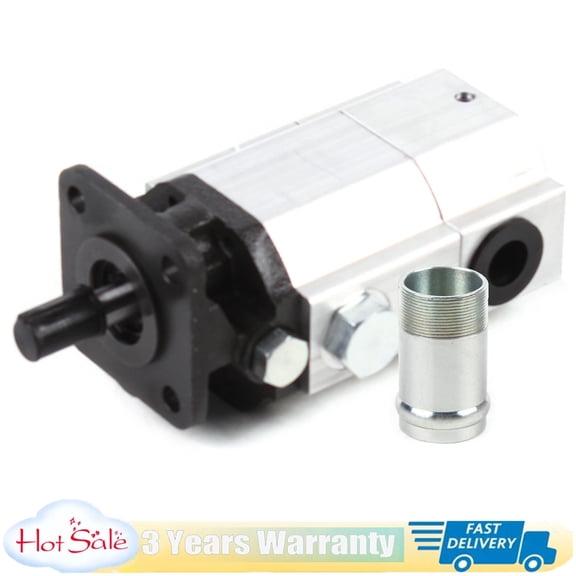 For Speeco Huske Hydraulic Pump 2 Stage Gear 16 GPM Log Splitter Pump