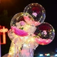 thumbnail image 1 of Valentine's Day LED Rose Bobball Luminous Web Celebrity Bouquet Balloon Night Market Stalls Bobball, 1 of 4