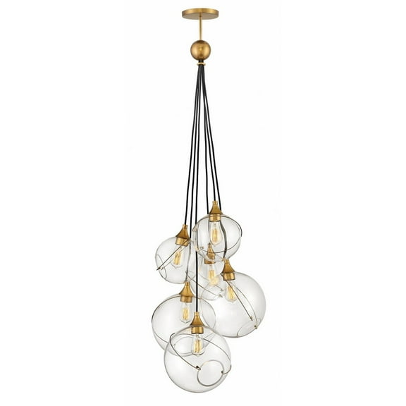 Hinkley Lighting - Six Light Chandelier - Skye - 6 Light Multi-Tier Chandelier
