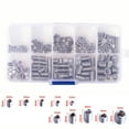thumbnail image 2 of 200 Pcs 304 Stainless Steel Grub Screws Hex Socket & 280 Pcs Spring Pin Tension Elastic Cylindrical Cotter Pins, 2 of 7