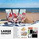 thumbnail image 5 of Easygdp Christmas Bolsa de Viaje de Playa de Gran Capacidad, Bolsa Tote Perfecta para la Playa, Escapadas de Fin de Semana y Viajes, 5 of 7