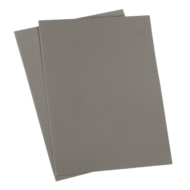Unique Bargains Patchs de Réparation en Velours Auto-Adhésifs Gris 2 Unités