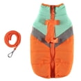 thumbnail image 3 of Pet Winter Coat Breathable Comfortable Warm Dog Jacket Cotton Padded Coat for Small Medium Large Dogs Outdoor Winter Activities Polyester Material (L), 3 of 7