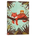 thumbnail image 1 of iCanvas  "Sleeping Tiger" by Jay Fleck Canvas Print, 1 of 5