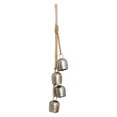 thumbnail image 2 of hengsof Christmas Metal Cow Hanging Decor with Rope Trumpet Ornament for Tree Branches Farmhouse Home Shelves Festive Displays Ideal for Christmas, 2 of 8