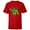 Red, variant on Disney Pluto #30 Football Catch Sports - Short Sleeve T-Shirt for Kids - Customized-White