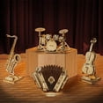 thumbnail image 5 of Rolife Saxophone TG309 Puzzle en Bois 3D, 5 of 5