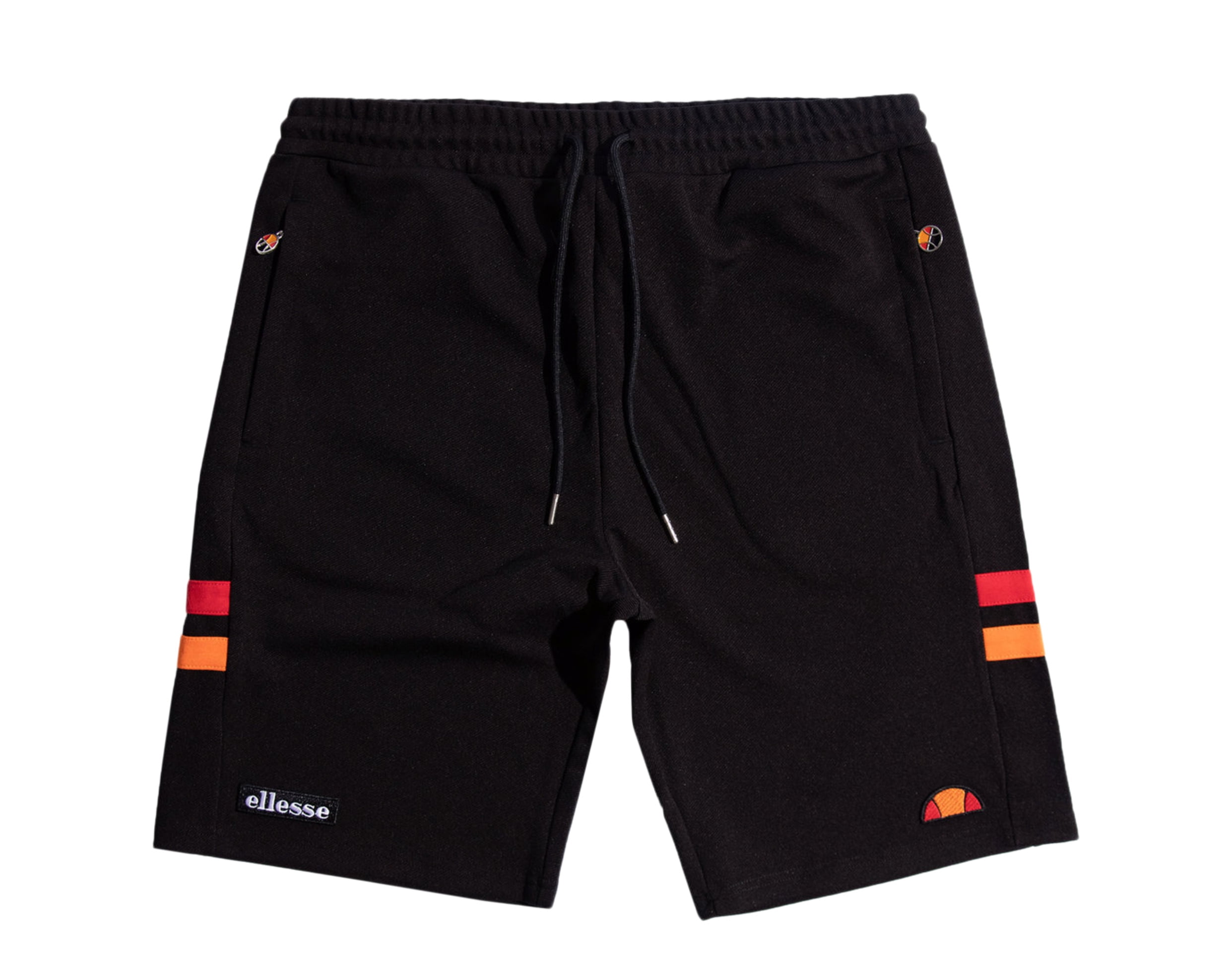 black ellesse shorts