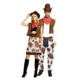 thumbnail image 4 of Disfraz de Halloween para niños, disfraz de vaquero, conjunto de chaleco vaquero y pantalones vaqueros occidentales, 4 of 5