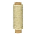thumbnail image 1 of 50 Meters/Roll 150D/16 Leather Crafts Flat Sewing Thread Hand Stitching Waxed Thread (Beige), 1 of 7