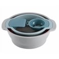 thumbnail image 2 of Basdi Flour Sifter, All-In-One Flour Sifting Set - Dough Bowl with Egg Separator and Sieve | Efficient Baking, Easy Clean, Ideal for Home Cooks and Baking Enthusiasts, Egg Separator Set, Blue, 2 of 4