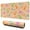 Orange Dinosaurs Text, variant on Long Mouse Pads for Desk,Orange Dinosaur Volcano Pattern Desk Mats on Top Of Desks, Desk Mouse Pad Extra Large with 3mm Non-Slip Base and Stitched Edge for Gaming,Office,Work,Home 31.5"x11.8"