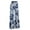 WB1060-WHITE_NAVY, variant on Made by Johnny Women's Chic Tie Dye Palazzo Pants XL BROWN