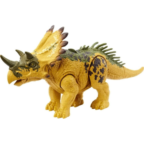 Jurassic World Wild Roar Regaliceratops Dinosaur Toy Figure with Sound