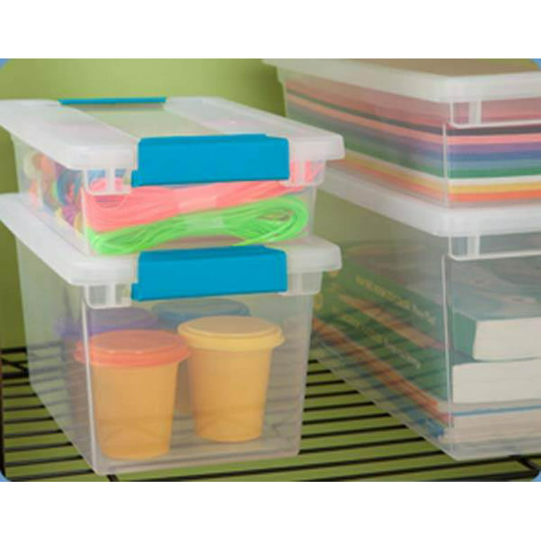 Sterilite Mini Clip Box, Stackable Small Storage Bin with Latching Lid, 6  Pack, 6pk - Gerbes Super Markets