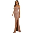 thumbnail image 1 of Fankiway Robe de Soirée Longue à Paillettes pour Femmes, Robe de Soirée Formelle, Robe de Plage Grande Taille, 1 of 6