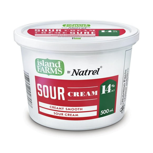 Island Farms by Natrel 14% Sour Cream, 500 mL