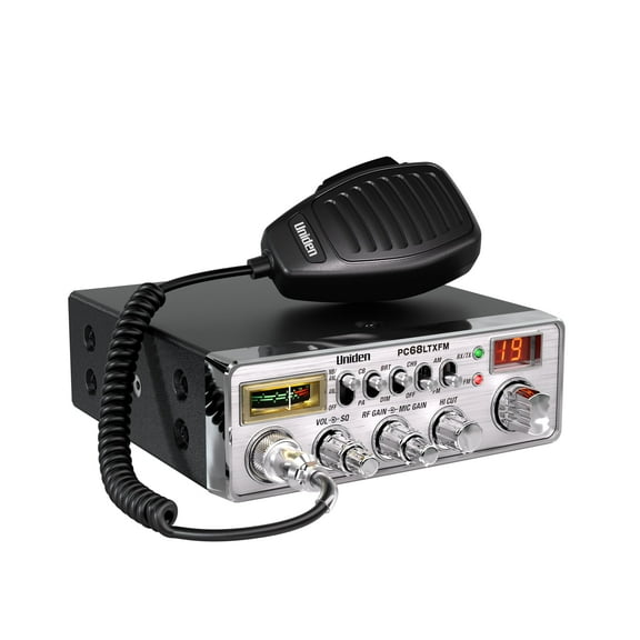 Radio CB Uniden PC68LTXFM profesional de 40 canales AM/FM