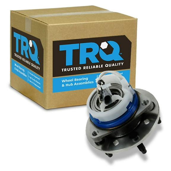 TRQ Front Wheel Hub & Bearing w/ ABS for Grand Am Chevy Malibu Cutlass Alero BHA53888 Fits select: 1999-2005 PONTIAC GRAND AM, 1997-2003 CHEVROLET MALIBU