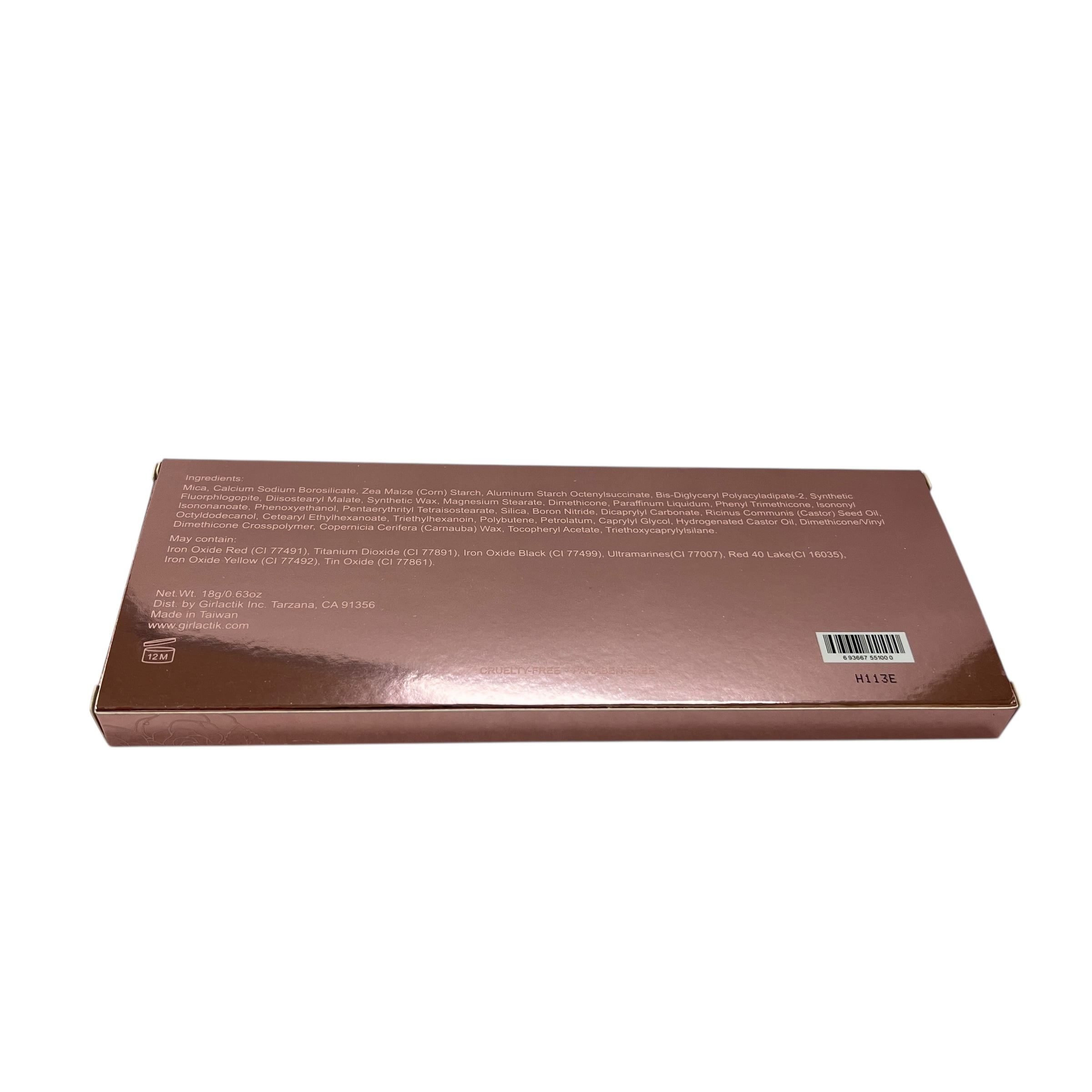 Girlactik The Essential Eyshadow Palette