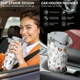 thumbnail image 6 of 1pc baseball 30oz Tumbler with Straw & Handle - Insulated Stainless Steel Cup | Holiday Gift for Man Women (Christmas, Valentine's, Birthday), 6 of 7