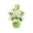Green #y68, variant on BiFandian Nordic Style Artificial Potted Flower, Faux Floral Arrangement in Ceramic Vase Planter, Lifelike Home Centerpiece Accent for Living Room Dining Table Shelf Decoration