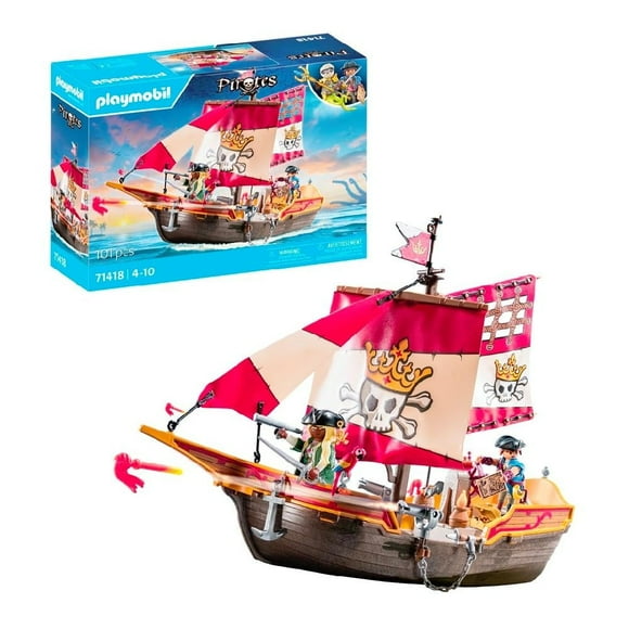 Set de juego Playmobil Barco pirata