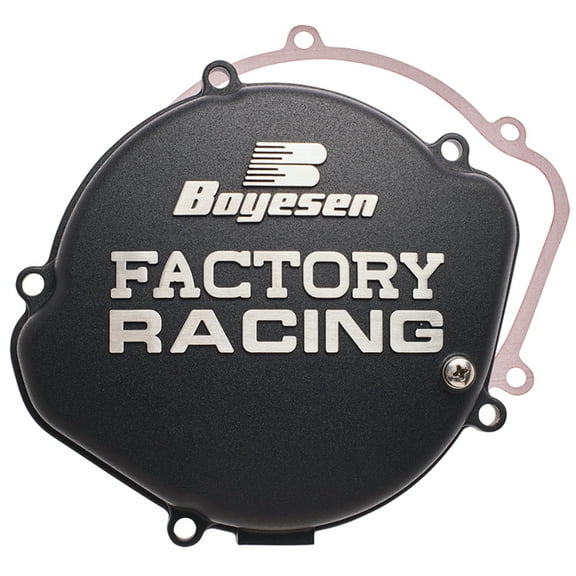 Boyesen Factory Clutch Cover | Black | 2000-2007 CR125R (CC-01AB)