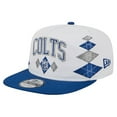 thumbnail image 3 of Men's New Era  White Indianapolis Colts Argyle 19TWENTY Adjustable Hat, 3 of 5