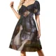 thumbnail image 3 of Lamia - John William Waterhouse Vestido de manga corta vestido de noche de lujo mujer para vestido de novia, 3 of 7