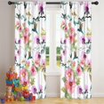 thumbnail image 5 of Blackout Kids Curtains,Pioneer Flower Floral Print Pattern Childrens Insulated Curtains Set Of 2,Bedroom Essentials,Toddler Room Decor 42"x84", 5 of 5