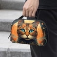 thumbnail image 2 of Cat Waterproof Oxford Fabric Charger Case with Charger Pouch, Cable Organizer, and Cord & Cable Organizer- Digital Travel Bag- 5.9x9.44x3.14 in, 2 of 6