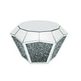 thumbnail image 5 of Acme Noralie Coffee Table Mirrored & Faux Diamonds, 5 of 5