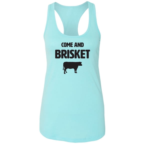 Come And Brisket Racerback Tank