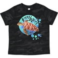 thumbnail image 3 of Inktastic Key West, Florida Swimming Sea Turtle with Bubbles Boys or Girls Toddler T-Shirt, 3 of 5