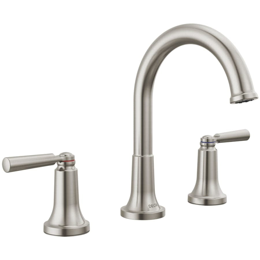 Delta 3535MpuDst Saylor 1.2 GPM Widespread Bathroom Faucet