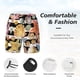 thumbnail image 3 of Fotbe Sea Shell Traje de Baño para Hombre – Shorts de Natación de Secado Rápido con Forro y Bolsillos-Medium, 3 of 6