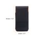 thumbnail image 2 of Teléfono Cinturón Soporte Estuche para 6.6-7.2" Celular Teléfonos, Vertical Grano Cuero Teléfono Cinturón Bolsa para Hombre Mujer con Clip Bucle, Negro, 2 of 7