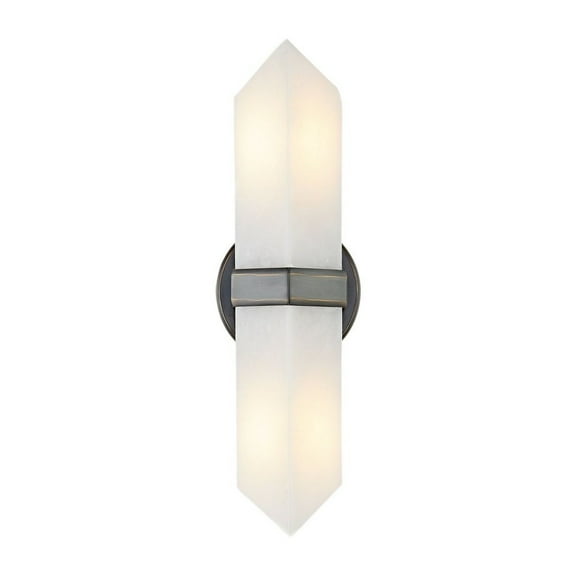 WV334215UBAR-Alora Lighting-Valencia - 2 Light Bath Vanity-15 Inches Tall and 3.63 Inches Wide-Urban Bronze Finish