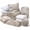 Linen, variant on Virtu Back to College Dorm Room Essentials, Twin XL Comforter Sets, Dorm Bedding, Twin Xl Bed In a Bag with All Dorm Accessories and Bedding, Grey
